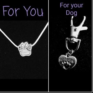 🐕 Doggy  & Me Sterling Silver Matching Set